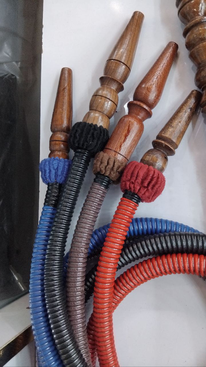 تصویر از شلنگ دسته چوب دالبری شکل