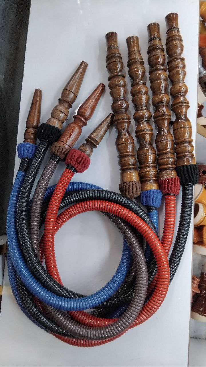 تصویر از شلنگ دسته چوب دالبری شکل