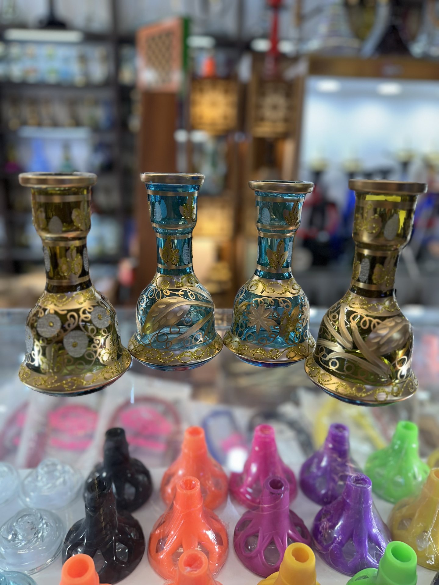 تصویر از شیشه سیسمونی تراش نقاشی