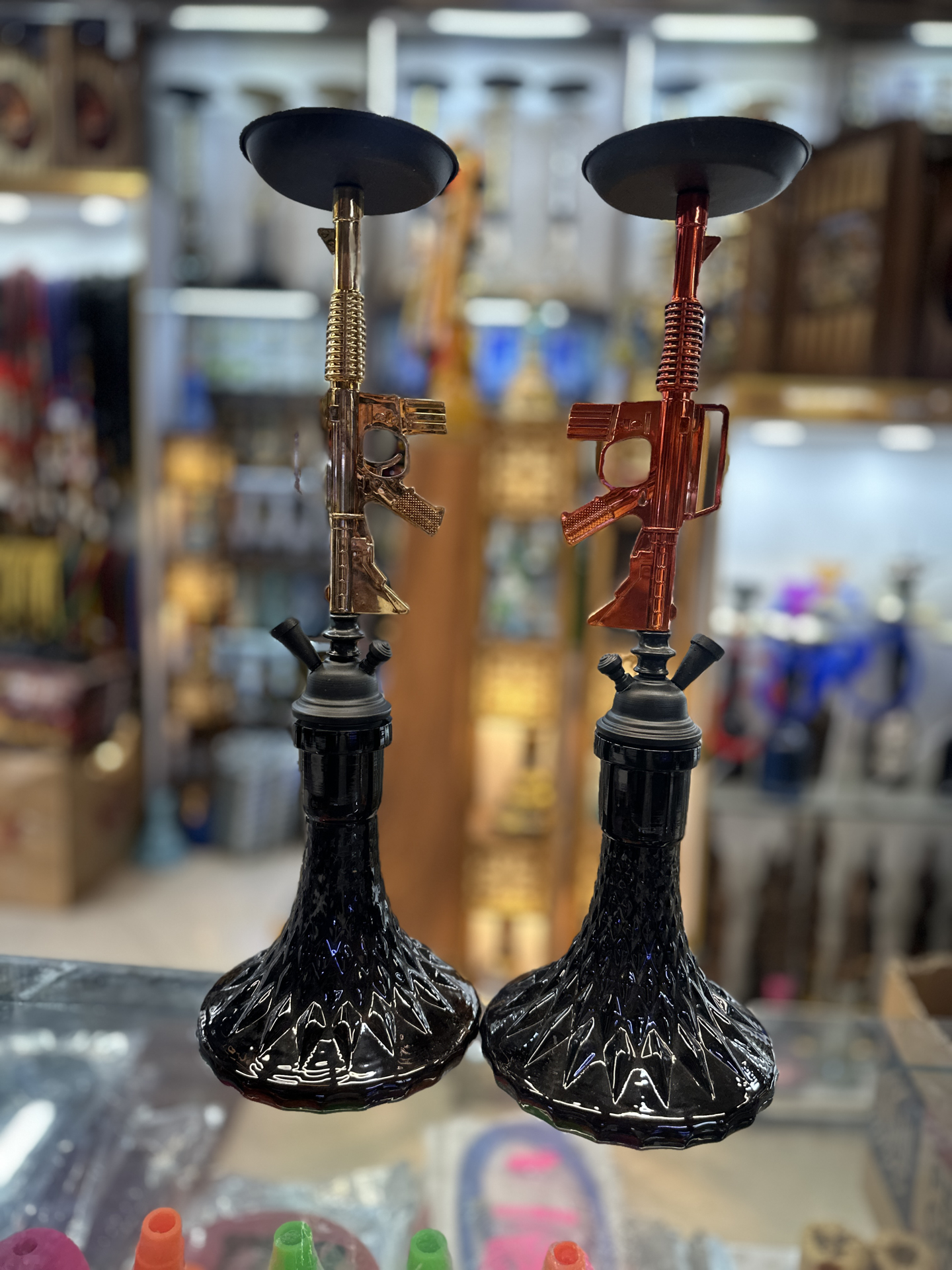 تصویر از قلیان اسلحه