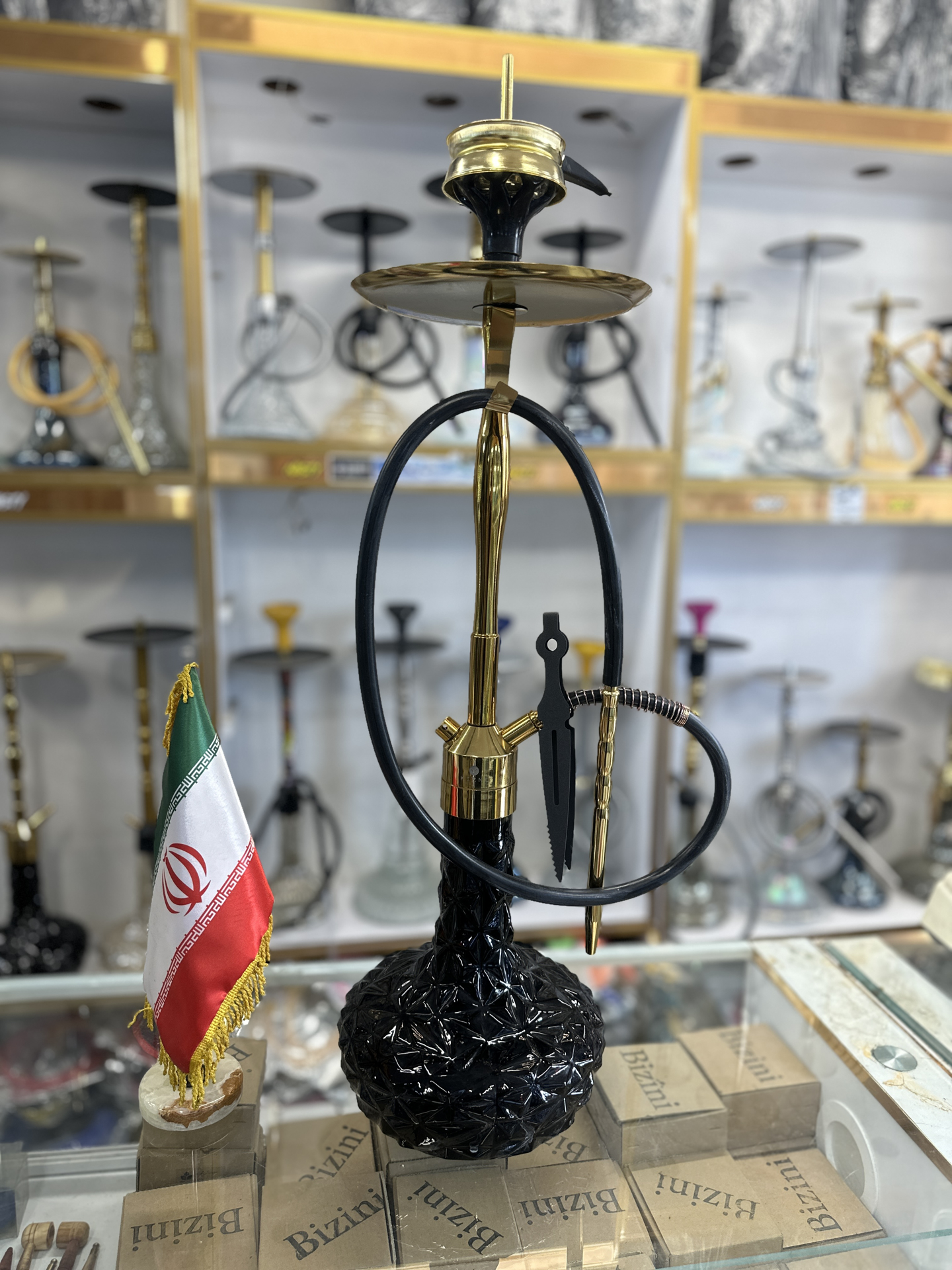 تصویر از کرنو سایز بزرگ برنجی