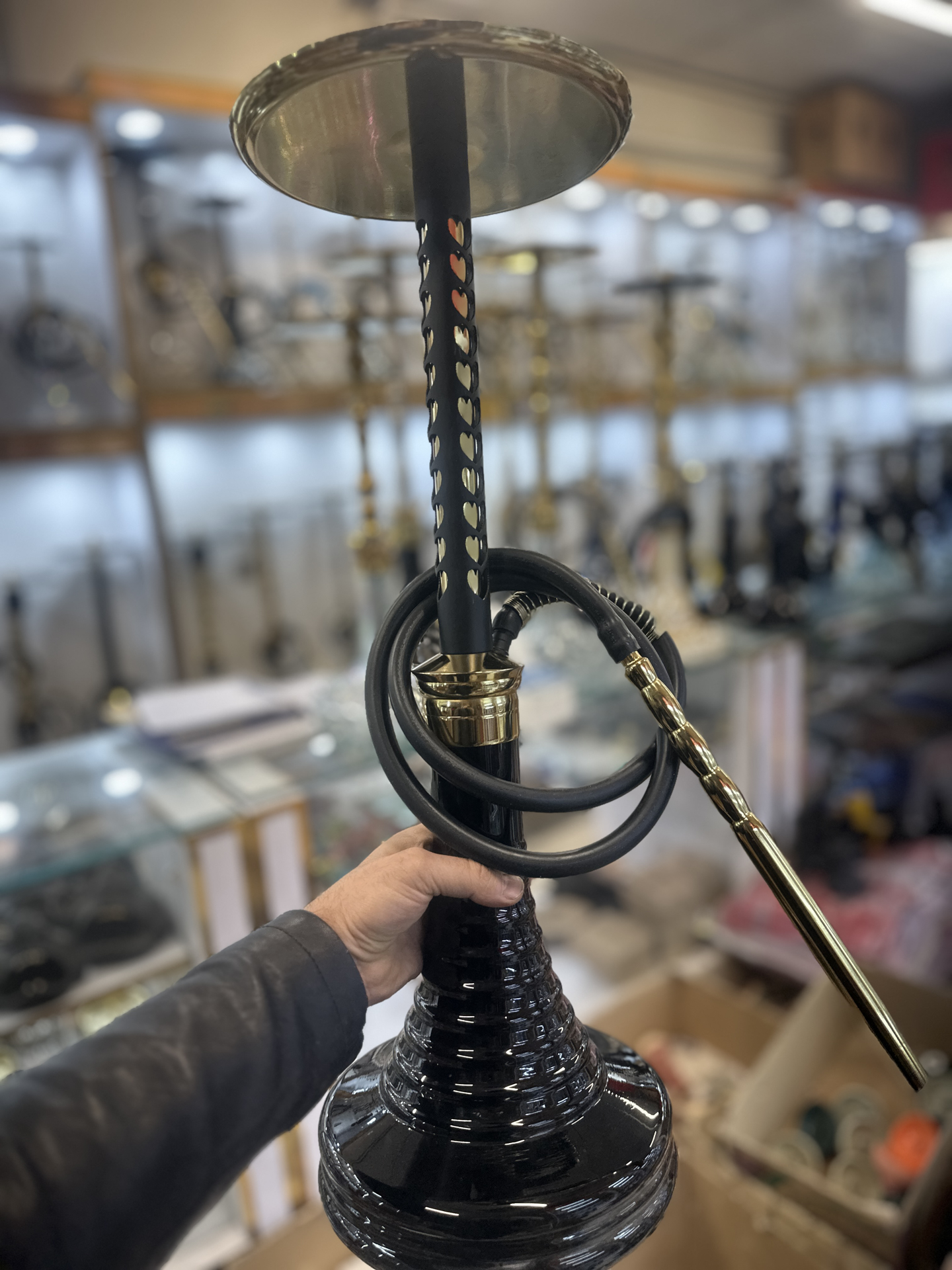تصویر از قلیان کاریزما دورنگ